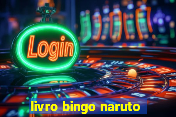 livro bingo naruto